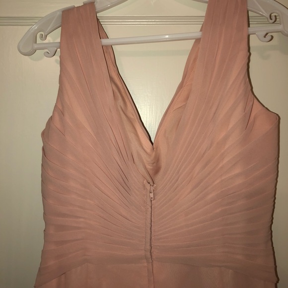 Light Pink Bridesmaids Dress - Picture 4 of 5